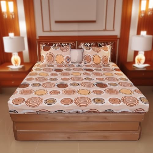 Status Contract Premium Flannel Double Bed Travel Flannel – Luxury Top-Sheet (200 X 235 cm, Multicolour) (Design-33)