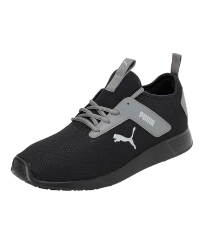 Puma Mens Static Black-Castlerock-Harbor Mist Sneaker – 8 UK (39191401)