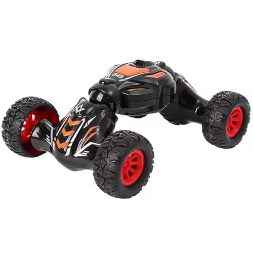 Pull Back Monster Telescopic Toy Car – Non-Electric, Friction Powered, Press-Pull-Leave, Battery-Free, Runs on Any Surface, Awesome Gift for Kids (Black)