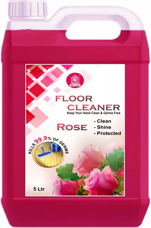RELDOR Ceramic, & Tile Cleaner, Multi-surface Floor Cleaner Kills 99.9% Germs ROSE(5000 ml)