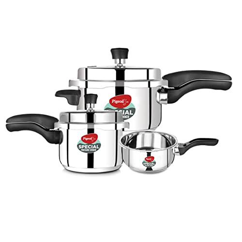 Pigeon By Stovekraft Steel X Steamer Stainless Steel Induction Base, Modak Maker/Momo Maker, Dual Compartment With Glass Lid, 4.6L Capacity, Silver