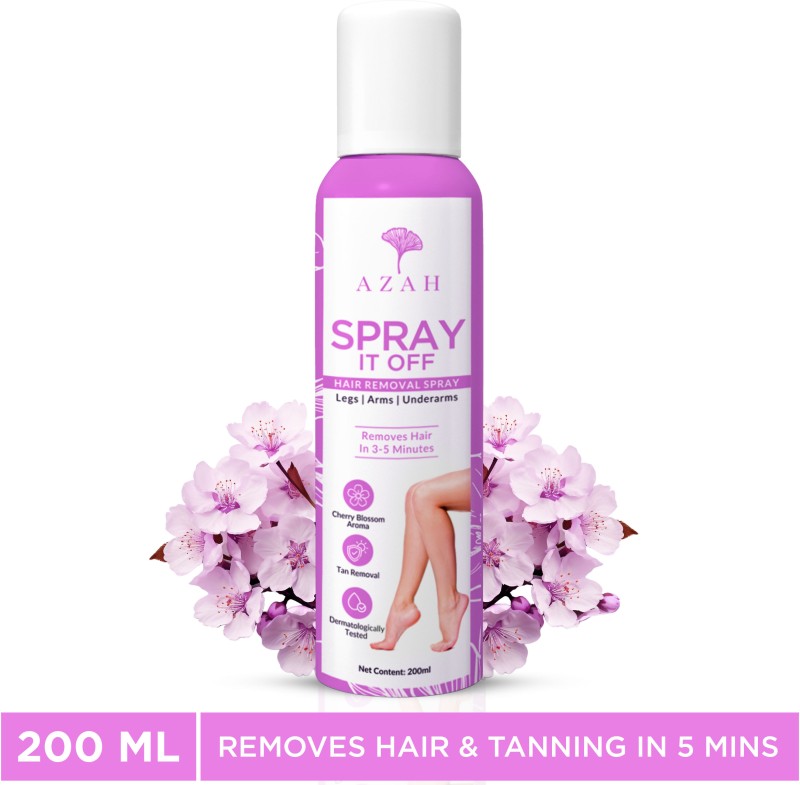 AZAH Hair Removal Spray for Women & Men | Painless & Irritation Free Spray(200 ml)
