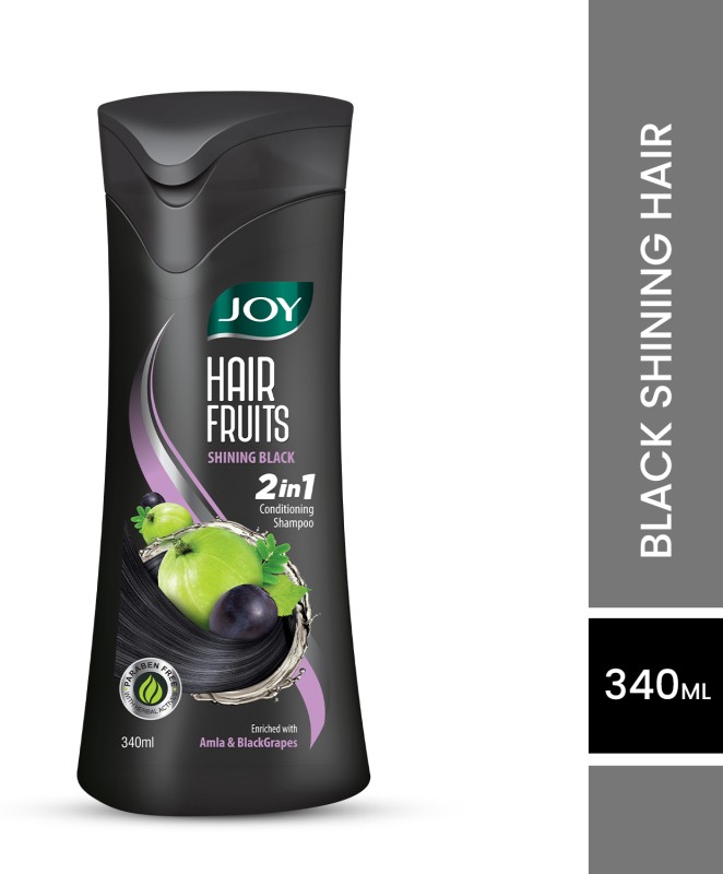Joy Shining Black Amla Conditioning Shampoo for Long & Strong Hair(340 ml)