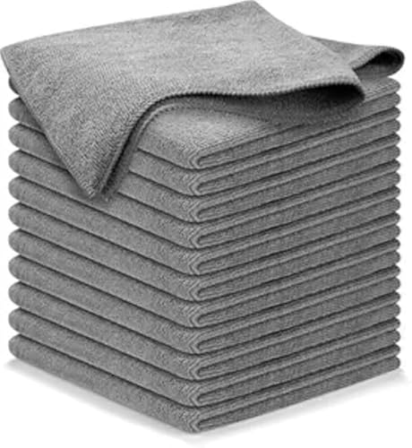 CULLINAN Microfiber Cleaning Cloth – Ultra Soft, Lint-Free, and Highly Absorbent (10 Pcs)