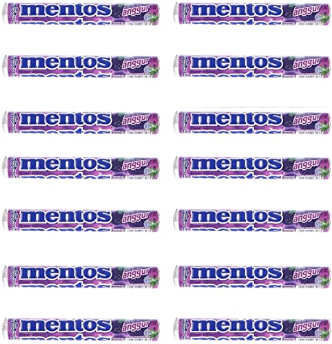Mentos Grape Roll,14 X 29 G,406 Grams