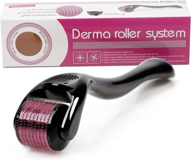 JM SELLER 1.5 MM Derma Roller 540 Titanium Needles Derma Roller(1 g)