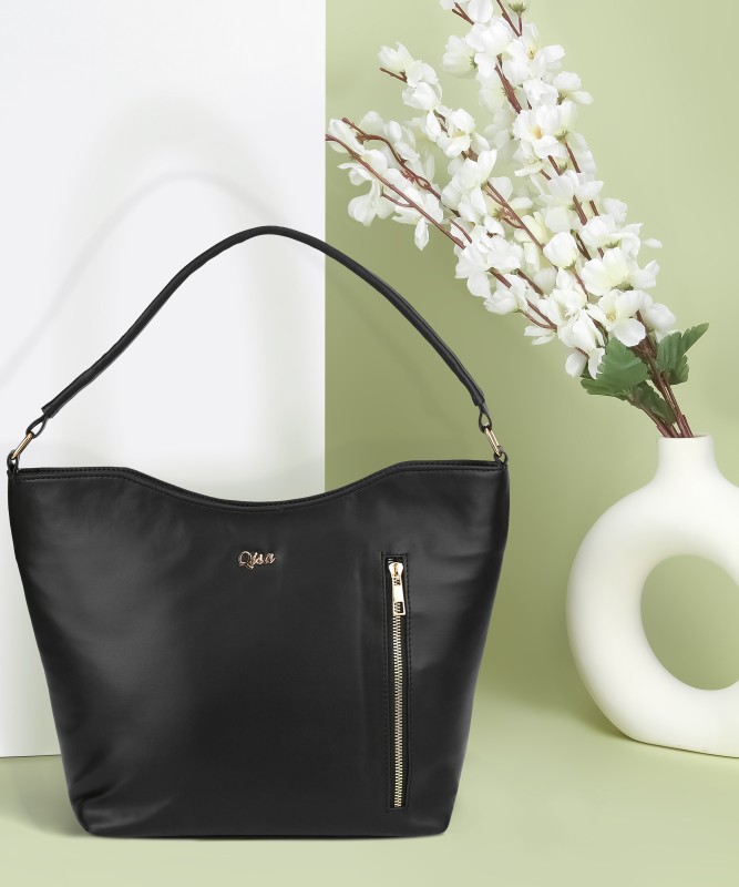 Qisa By Lavie Women Black Hobo