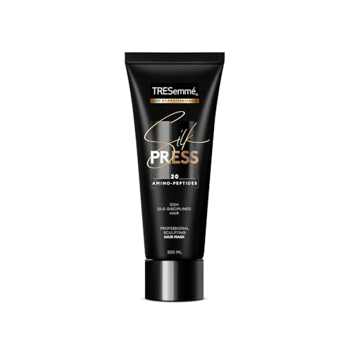 TRESemme Silk Press Sculpting Hair Mask 200ml | Intense Nourishing Hair Mask | Intense Smoothening | Smoother and Shinier | Sleeker Hair