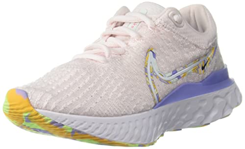 Nike Womens W React Infinity Run FK 3 PRM Light Soft Pink/White-University Gold Running Shoe – 3.5 UK (DO9477-600)