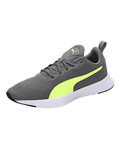 Puma Unisex Adult Robust Ultra Gray-Yellow Alert Running Shoe-10 Kids UK (19488303)