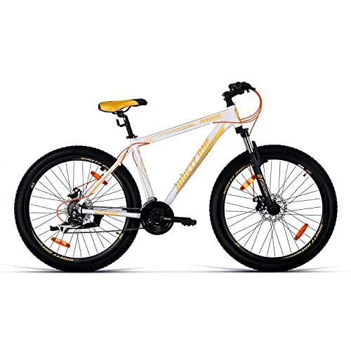 NINETY ONE E Cycle Series (Madrid – White Yellow, 27.5T – 21 Speed)