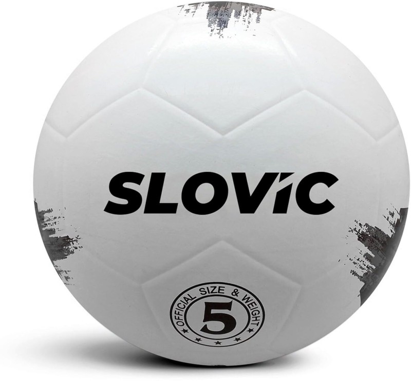 SLOVIC Soccer Football Ideal for Glass Ground & Artificial Turf Football – Size: 5(Standard, Pack of 1)