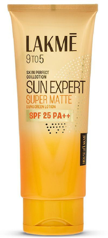 Lakmé Sunscreen – SPF 25 PA++ Sun Expert Super Matte Lotion Sunscreen(100 ml)