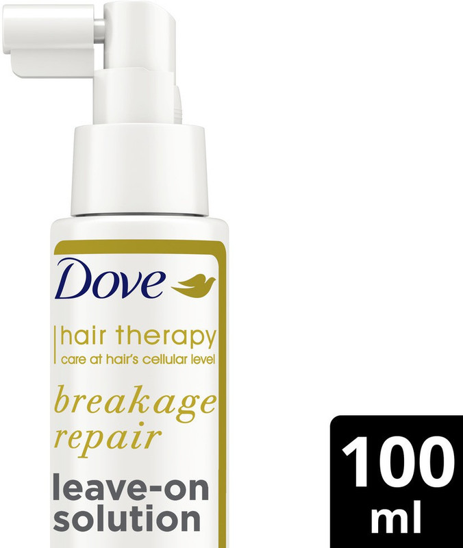 DOVE Hair Therapy Breakage Repair Leave-on Solution, No Parabens & Dyes(100 ml)