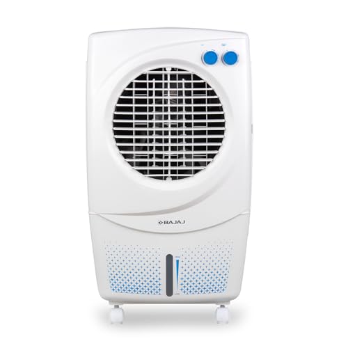 Bajaj PX97 Torque New 36L Personal Air Cooler For Home | High Speed Fan | 30Ft Powerful Air Throw | Inverter Compatible | Cooler For Room | 3 Yrs (1 Yr Standard + 2 Yrs Extended) Warranty【White】