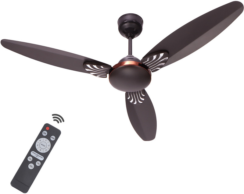 Sansui BLDC Chetak 5 Star 1200 mm 3 Blade Ceiling Fan(Brown | Pack of 1)