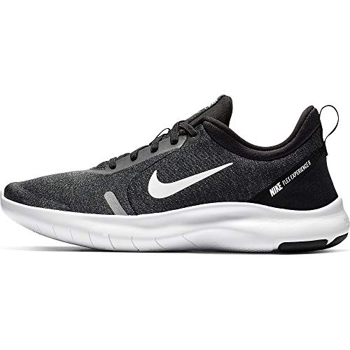 Nike Women’s Flex Experience Run 8 Shoe, Black/White-Cool Grey-Reflective Silver, 5.5 Regular US