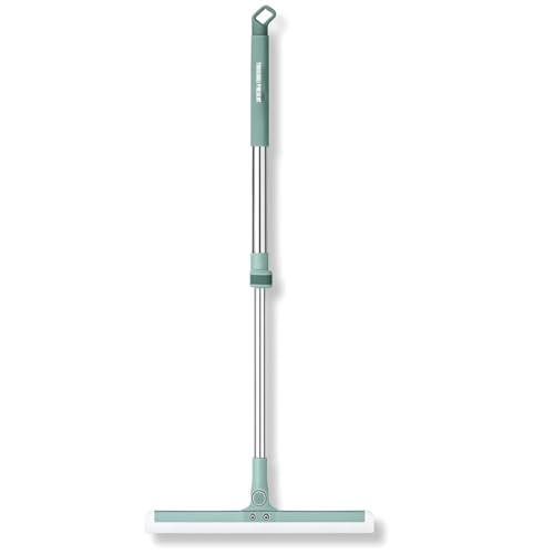 Magic Broom Sweeper with Extendable Handle | 2-in-1 Silicone Floor Wiper for Wet & Dry Cleaning | Bathroom, Tiles, Glass & Floor Wiper Broom | Adjustable Multipurpose Cleaning Tool