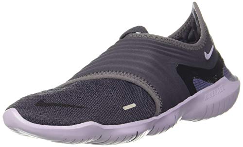 Nike Women’s WMNS Free RN Flyknit 3.0 Gridiron/Black-I Running Shoes-4 UK (37.5 EU) (6.5 US) (AQ5708-003)