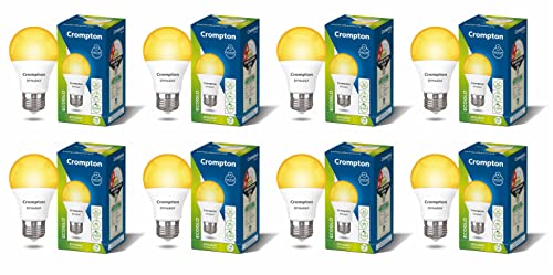 Crompton Dyna Ray LED Bulb | 9W | Cool Day Light | B22 LED | 180 Degree Coverage | 4kV Surge Protection | 440V High Voltage Protection | Pack of 1