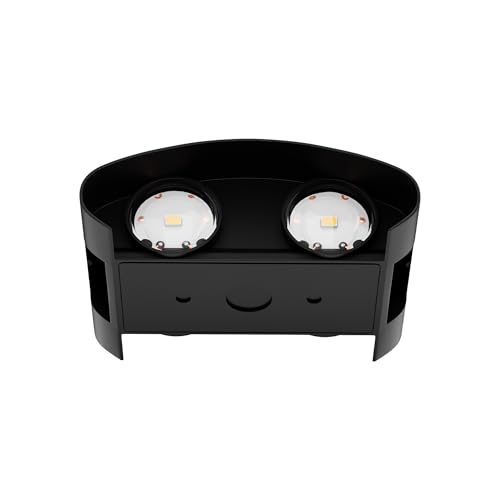 Bajaj Polycarbonate Ivora Compact Downlight | 5W LED Downlight | for Smaller Spaces | Long Life of 25000 Hours | Soothing Light (Pink, Pack of 2)