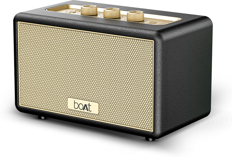 boAt Stone Opus(2025 Launch),12 Hrs Battery, Multilink, TWS Feature, Premium Design 80 W Bluetooth Speaker(Midnight Black, Mono Channel)