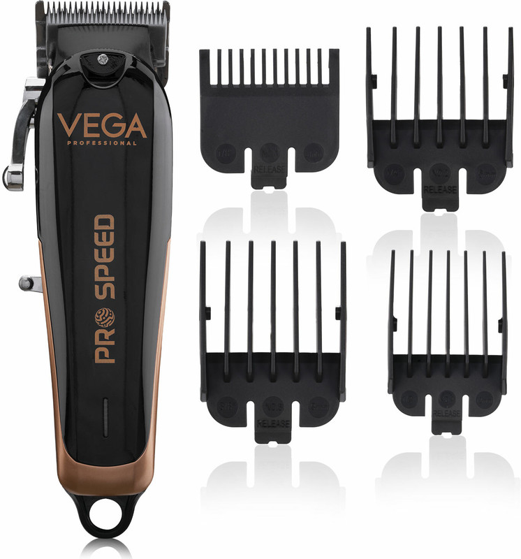 Vega Professional VPPHC-07 Trimmer 300 min  Runtime 2 Length Settings(Black)