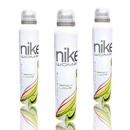 Nike Spicy Love Deodorant for Women Pack of 3 * 200ml, Combo Deo Pack, Deodorants for Women Combo