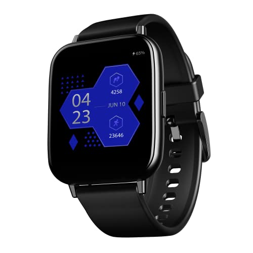 boAt Wave Prime47 Smart Watch w/ 1.69″ (4.2 cm) HD Display, 700+ Active Modes, ASAP Charge, Live Cricket Scores, Crest App Health Ecosystem, HR & SpO2 Monitoring(Matte Black)
