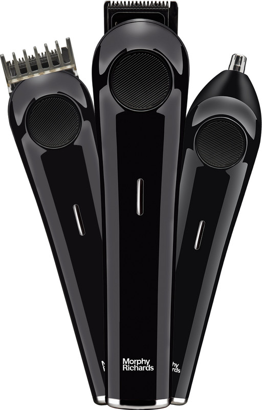 Morphy Richards Kingsman Elite 3 in 1 Trimmer 90 min  Runtime 11 Length Settings(Black)