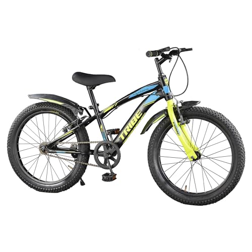Lifelong 20T Cycle for Kids 5 to 8 Years – Bike for Boys and Girls – 85% Pre-Assembled, Frame Size: 12″ – Suitable for Children 3 Feet 10 Inch+ Height – Unisex Cycle (Tribe, Yellow & Black),Rigid