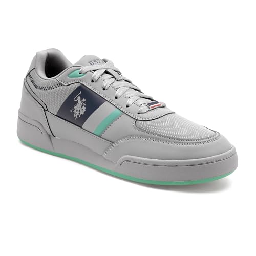 U.S. Polo Assn. Men LUISS Sneakers – (UK7) (US8) (2FD24629G07) Grey