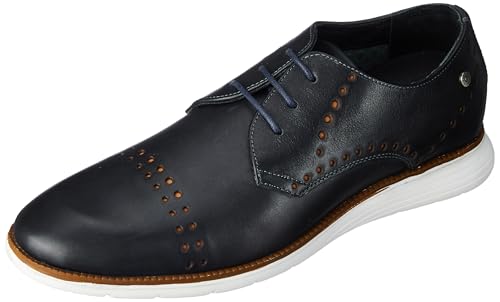 Lee Cooper Men’s LC4954D Leather Casual Shoes_LC4954D_Navy_41