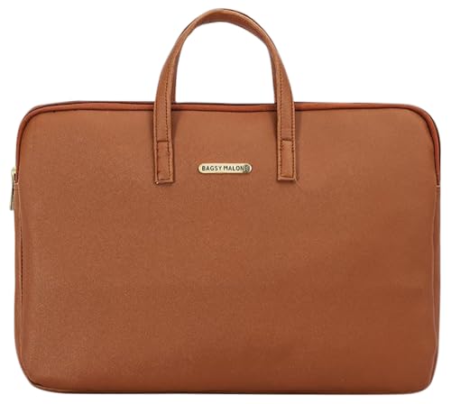 Bagsy Malone Formal Business Briefcase Bag Crossbody Messenger College Bags for MacBook INoteBook ITablet Laptop Upto 15.6 Inch | Laptop Bag with Briefcase Handle