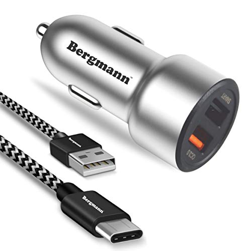 Bergmann CarGenius XXF-1 Car Charger QC3.0 with Micro-USB Cable