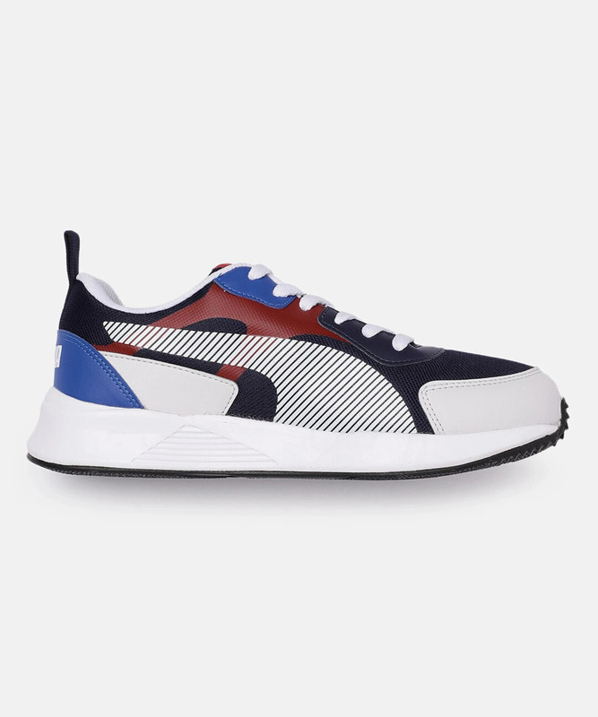 PUMA Colour blocked IDP Sneakers For Men(White , 6)
