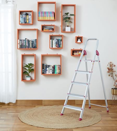 Teakwood Unisex Trolley Bag, Hard Cabin Trolley Small, 55 CM Trolley Bag for Travel, Lock System 360 Degree 8 Rotating Wheel (S, Lime Green)