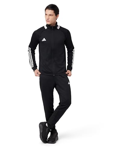 Adidas Men Polyester M Sereno Ts, Sports Suits, BLACK, Medium