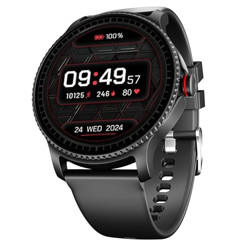 Noise Pulse 2 Max 1.85″ Display, Bluetooth Calling Smart Watch, 10 Days Battery, 550 NITS Brightness, Smart DND, 100 Sports Modes, Smartwatch for Men and Women (Jet Black)