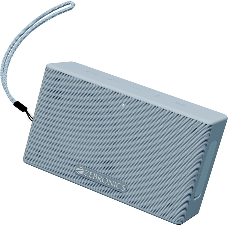 ZEBRONICS Zeb Sonic Pod S (PSPK 35) 8 W Bluetooth Speaker(Blue, Mono Channel)