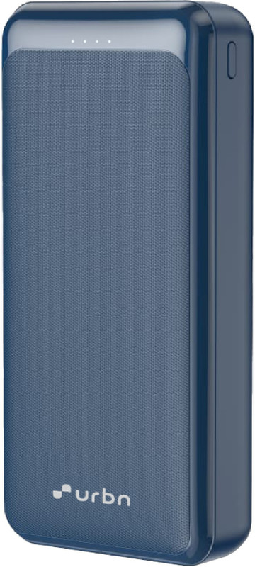 URBN 20000 mAh 22.5 W Power Bank(Blue, Lithium Polymer, for Earbuds, Mobile, Tablet)