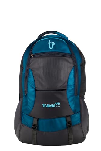 Impulse 5 Compartment Rucksack Bag 60 Litres Travel Bag For Travel Backpack For Hiking Trekking Tourist Bag For Men Venus Teal With 1 Year Warranty