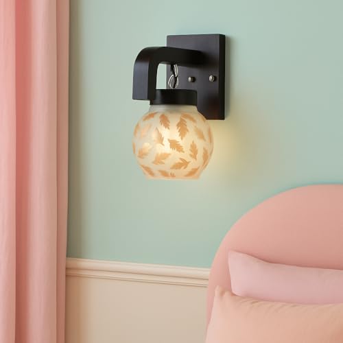 BENE Daska Wooden Indoor Modern Wall Light, E-27 Base Wall Lamp for Home Decor – Living Room, Bedroom, Dining, Hallway, Staircase, 14 cm (Wood, Pack of 2)