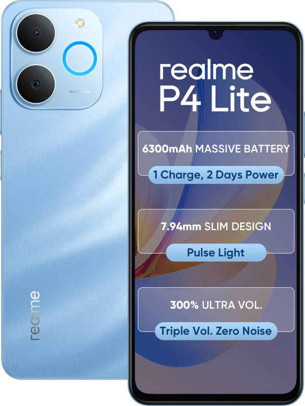 realme P4 Lite (Sea Blue, 64 GB)(4 GB RAM)