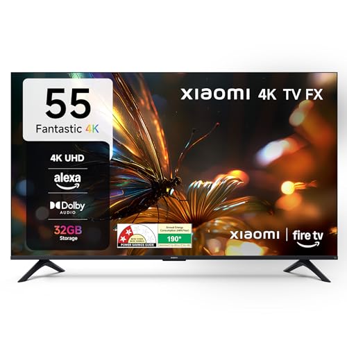 Xiaomi 138 cm (55 inch) FX Ultra HD 4K Smart LED Fire TV L55MB-FIN