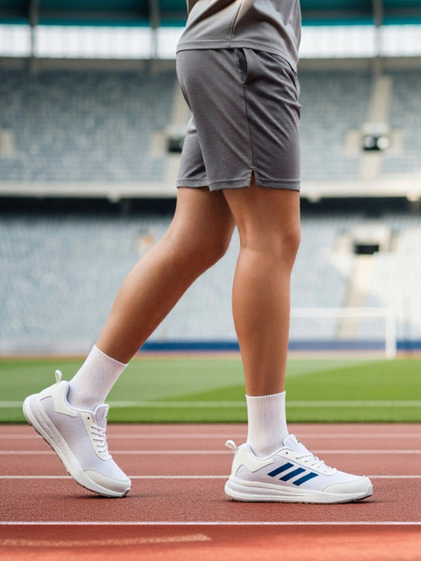 ADIDAS GlideEase M Running Shoes For Men(White , 9)