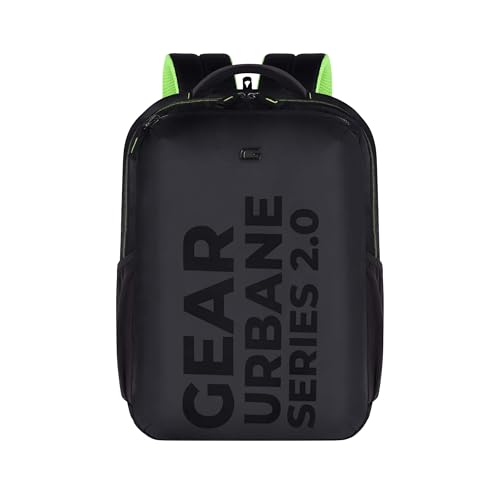 Gear Parker 23L Water Resistant Anti Theft Laptop Bag/Backpack for Men/Women – Black