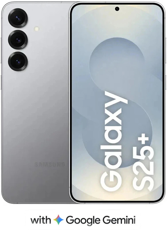 Samsung Galaxy S25 Plus 5G (Silver Shadow, 256 GB)(12 GB RAM)