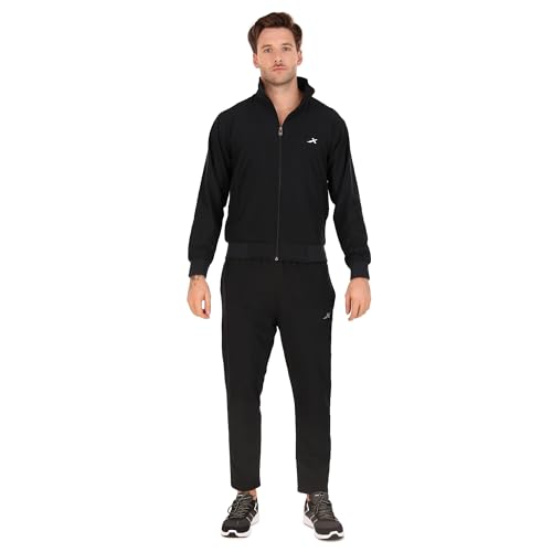 Vector X OTS-319 Winter Regular Fit Sports Track Suit for Men Zipper Neck