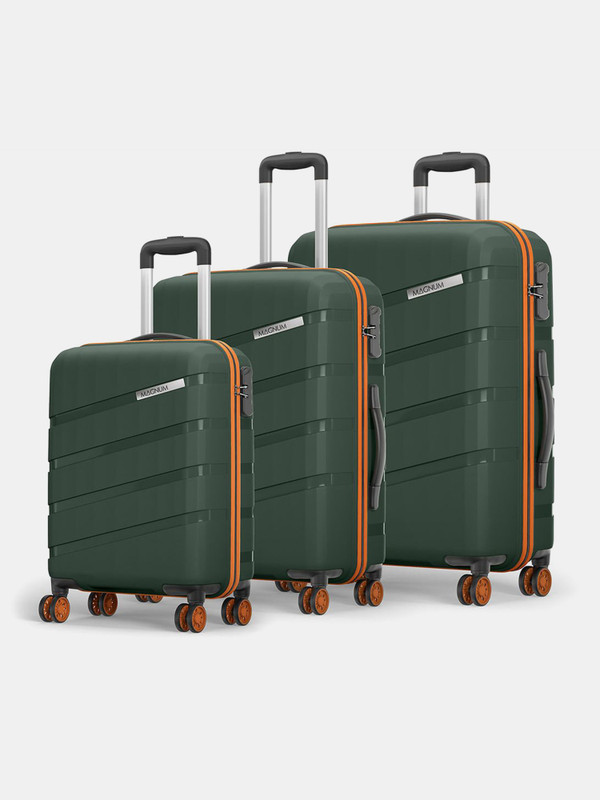 Safari Magnum Evolix 3P set 4W Cabin & Check-in Set 8 Wheels – 30 Inches